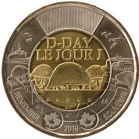 Продать Монеты Канада 2 доллара 2019 Биметалл