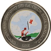 Продать Монеты Панама 1 бальбоа 2018 Биметалл