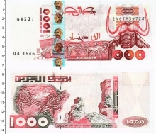 Продать Банкноты Алжир 1000 динар 1998 