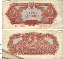 Продать Банкноты Польша 2 злотых 1944 