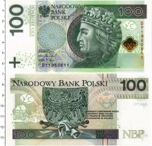Продать Банкноты Польша 100 злотых 2018 