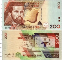 Продать Банкноты Албания 200 лек 2012 