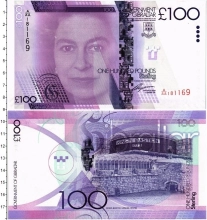 Продать Банкноты Гибралтар 100 фунтов 2011 