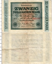 Продать Банкноты Веймарская республика 200000000 марок 1923 