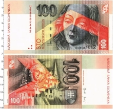Продать Банкноты Словакия 100 крон 2001 