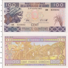 Продать Банкноты Гвинея 100 франков 2012 