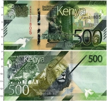 Продать Банкноты Кения 500 шиллингов 2019 
