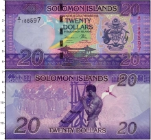 Продать Банкноты Соломоновы острова 20 долларов 2015 