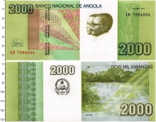 Продать Банкноты Ангола 2000 кванза 2012 