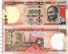Продать Банкноты Индия 1000 рупий 2008 