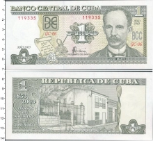 Продать Банкноты Куба 1 песо 2016 