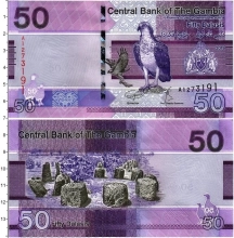 Продать Банкноты Гамбия 50 даласи 2019 