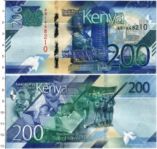 Продать Банкноты Кения 200 шиллингов 2019 