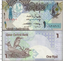 Продать Банкноты Катар 1 риал 2008 