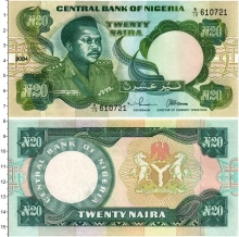 Продать Банкноты Нигерия 20 найра 2004 