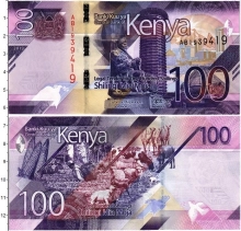Продать Банкноты Кения 100 шиллингов 2019 