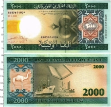 Продать Банкноты Мавритания 2000 угий 2004 