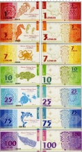 Продать Банкноты Мадагаскар Набор из 7 бон 2013 