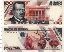 Продать Банкноты Мексика 100 песо 1992 