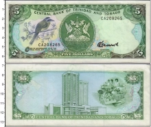 Продать Банкноты Тринидад и Тобаго 5 долларов 2002 