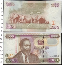 Продать Банкноты Кения 1000 шиллингов 2010 