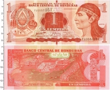 Продать Банкноты Гондурас 1 лемпира 2016 