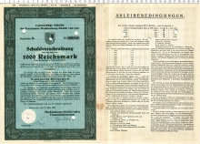 Продать Банкноты Веймарская республика 1000 марок 1930 