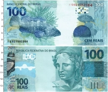 Продать Банкноты Бразилия 100 реалов 2010 