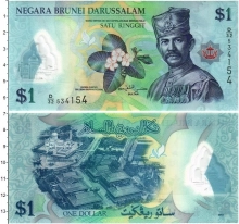 Продать Банкноты Бруней 1 доллар 2013 Пластик