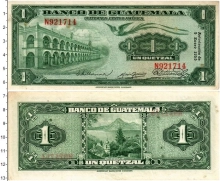 Продать Банкноты Гватемала 1 кетцаль 1955 