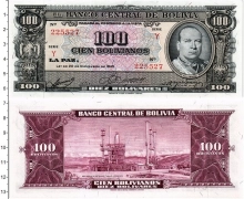 Продать Банкноты Боливия 100 боливиано 1945 