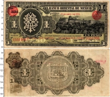Продать Банкноты Мексика 1 песо 1914 Биметалл