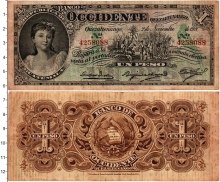 Продать Банкноты Гватемала 1 песо 1921 