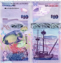 Продать Банкноты Бермудские острова 10 долларов 2009 