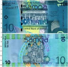 Продать Банкноты Самоа 10 долларов 2007 