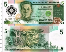 Продать Банкноты Филиппины 5 писо 1986 