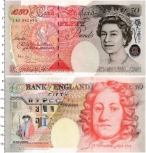 Продать Банкноты Великобритания 50 фунтов 1994 