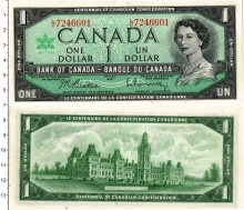 Продать Банкноты Канада 1 доллар 1967 