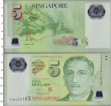 Продать Банкноты Сингапур 5 долларов 2007 Пластик