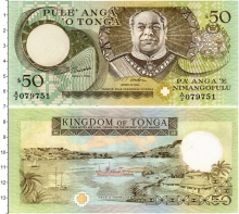 Продать Банкноты Тонга 50 панга 1995 