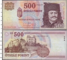 Продать Банкноты Венгрия 500 форинтов 2010 