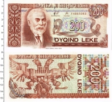 Продать Банкноты Албания 200 лек 1996 
