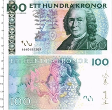 Продать Банкноты Швеция 100 крон 2010 