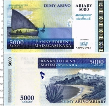 Продать Банкноты Мадагаскар 100 динар 2008 
