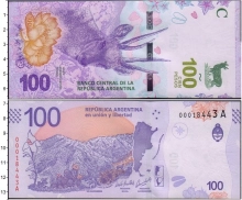 Продать Банкноты Аргентина 100 песо 2018 