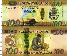 Продать Банкноты Соломоновы острова 100 долларов 2013 