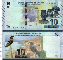 Продать Банкноты Боливия 10 боливиано 2018 