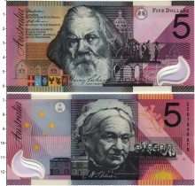 Продать Банкноты Австралия 5 долларов 2001 Пластик