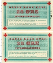 Продать Банкноты Дания 25 эре 1952 