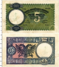 Продать Банкноты Албания 5 франков 1939 